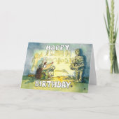 Herzlichen Glückwunsch zum Geburtstag für die Nerd Karte (Vorderseite)