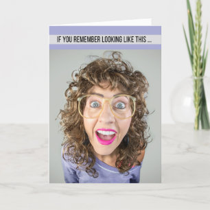 Herzlichen Glückwunsch zum Geburtstag für Frauen i Feiertagskarte