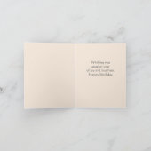 Herzlichen Glückwunsch zum Geburtstag für Freunde  Karte (Innenseite)