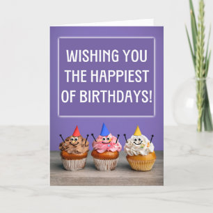 Herzlichen Glückwunsch zum Geburtstag für jeden Ni Feiertagskarte