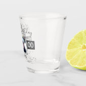 Herzlichen Glückwunsch zum Geburtstag für jedes Fo Schnapsglas (Rechts)