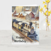 Herzlichen Glückwunsch zum Geburtstag für Männer V Karte (Gelbe Blume)