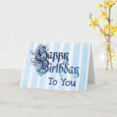 Herzlichen Glückwunsch zum Geburtstag für Sie Card Karte (Gelbe Blume)