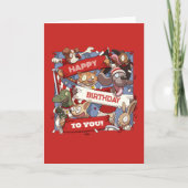 Herzlichen Glückwunsch zum Geburtstag für Sie Part Karte (Vorderseite)