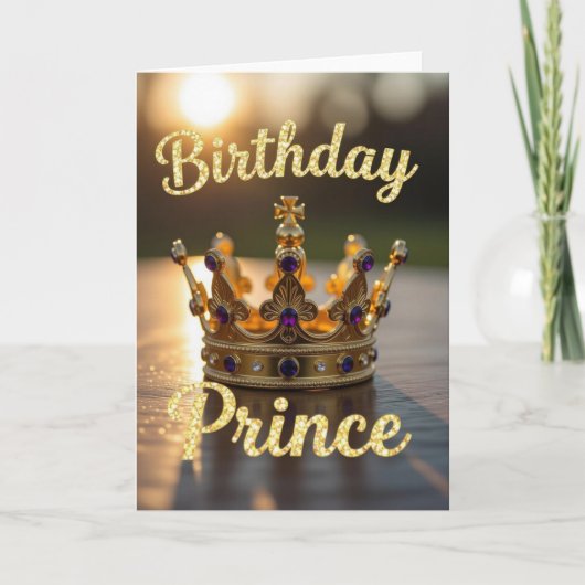 Herzlichen Glückwunsch zum Geburtstag, Geburtstags Feiertagskarte (Vorderseite)