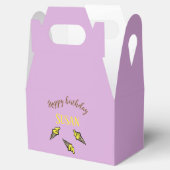 Herzlichen Glückwunsch zum Geburtstag, gelbes Eis  Geschenkschachtel (Geöffnet)