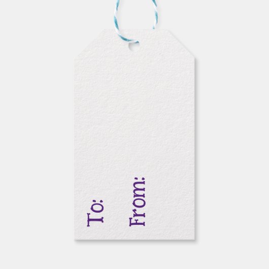 Herzlichen Glückwunsch zum Geburtstag! Geschenkanhänger (Rückseite)