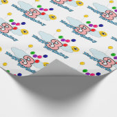 Herzlichen Glückwunsch zum Geburtstag Geschenkpapier (Ecke)