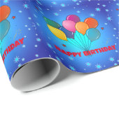 Herzlichen Glückwunsch zum Geburtstag, Geschenkpapier (Rolleneckpunkt)