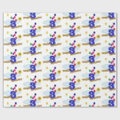 Herzlichen Glückwunsch zum Geburtstag Geschenkpapier (Flach)