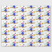 Herzlichen Glückwunsch zum Geburtstag Geschenkpapier (Flach)