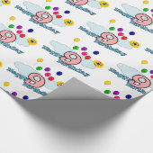 Herzlichen Glückwunsch zum Geburtstag Geschenkpapier (Ecke)
