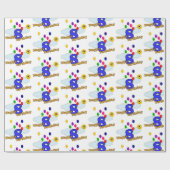 Herzlichen Glückwunsch zum Geburtstag Geschenkpapier (Flach)