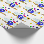 Herzlichen Glückwunsch zum Geburtstag Geschenkpapier (Ecke)