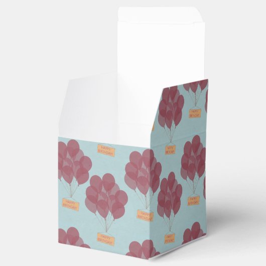 Herzlichen Glückwunsch zum Geburtstag Geschenkschachtel (Geöffnet)