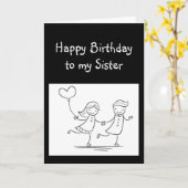 Herzlichen Glückwunsch zum Geburtstag Gespräch mit Karte (Gelbe Blume)