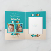 Herzlichen Glückwunsch zum Geburtstag Grandad Foto Karte (Innenseite)