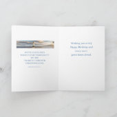 Herzlichen Glückwunsch zum Geburtstag Großvater Gr Karte (Innenseite)