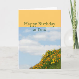 Herzlichen Glückwunsch zum Geburtstag! Grußkarten  Karte