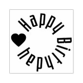 Herzlichen Glückwunsch zum Geburtstag Gummistempel (Prägung)