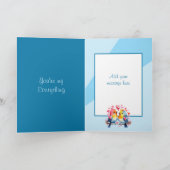 Herzlichen Glückwunsch zum Geburtstag herrliche Fr Karte (Innenseite)