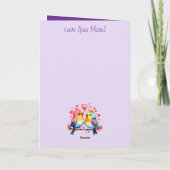 Herzlichen Glückwunsch zum Geburtstag herrliche Fr Karte (Rückseite)