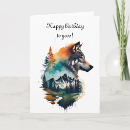 Herzlichen Glückwunsch zum Geburtstag , heulend Wo Karte