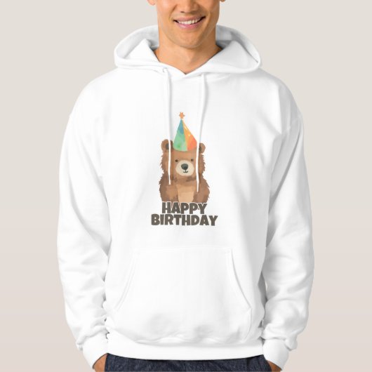 Herzlichen Glückwunsch zum Geburtstag Hoodie (Vorderseite)