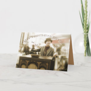 Herzlichen Glückwunsch zum Geburtstag Ihres Orgels Karte