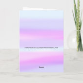 Herzlichen Glückwunsch zum Geburtstag in Polnische Karte (Rückseite)