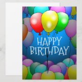 Herzlichen Glückwunsch zum Geburtstag in vielen Fa (Vorne/Hinten)