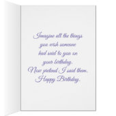 Herzlichen Glückwunsch zum Geburtstag, (individuel (Innen (Rechts))