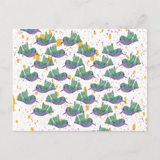 Herzlichen Glückwunsch zum Geburtstag jedes Mal Wa Postkarte (Vorderseite)