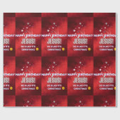 Herzlichen Glückwunsch zum Geburtstag Jesus! So fr Geschenkpapier (Flach)