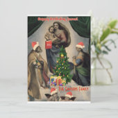 Herzlichen Glückwunsch zum Geburtstag, Jesus! Weih Einladung (Stehend Vorderseite)