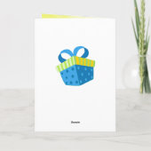 Herzlichen Glückwunsch zum Geburtstag Karte (Rückseite)