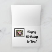 Herzlichen Glückwunsch zum Geburtstag! Karte (Innenseite)