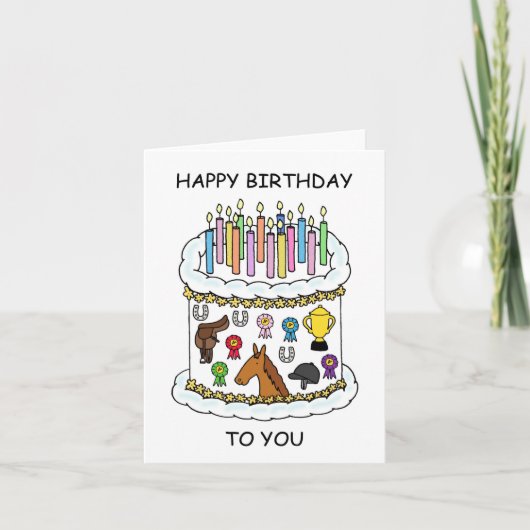 Herzlichen Glückwunsch zum Geburtstag! Karte (Vorderseite)