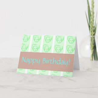 Herzlichen Glückwunsch zum Geburtstag! Karte