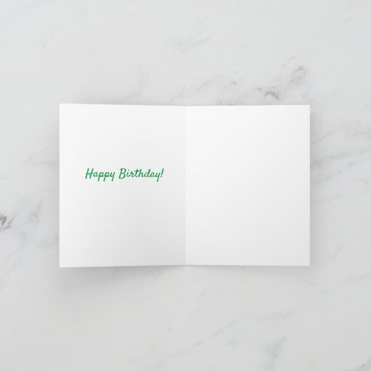 Herzlichen Glückwunsch zum Geburtstag Karte (Innenseite)