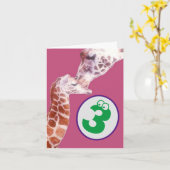 Herzlichen Glückwunsch zum Geburtstag! Karte (Gelbe Blume)