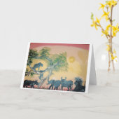 Herzlichen Glückwunsch zum Geburtstag. Karte (Gelbe Blume)