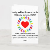 Herzlichen Glückwunsch zum Geburtstag Karte (Rückseite)