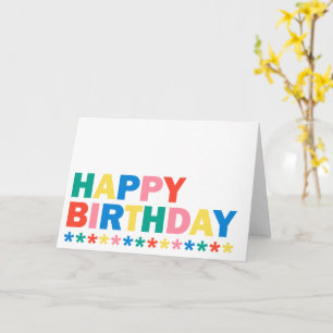 Herzlichen Glückwunsch zum Geburtstag Karte