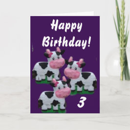 Herzlichen Glückwunsch zum Geburtstag! Karte