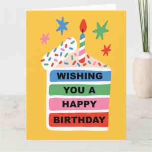 Herzlichen Glückwunsch zum Geburtstag Karte