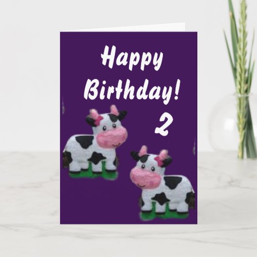 Herzlichen Glückwunsch zum Geburtstag! Karte (Vorderseite)