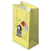 Herzlichen Glückwunsch zum Geburtstag! Kleine Geschenktüte (Vorderseite Schrägansicht)