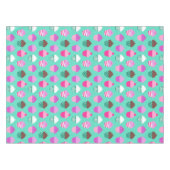 Herzlichen Glückwunsch zum Geburtstag Kuchen Tisch Tischdecke (Vorderseite (Horizontal))