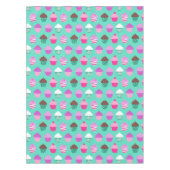 Herzlichen Glückwunsch zum Geburtstag Kuchen Tisch Tischdecke (Vorderseite)